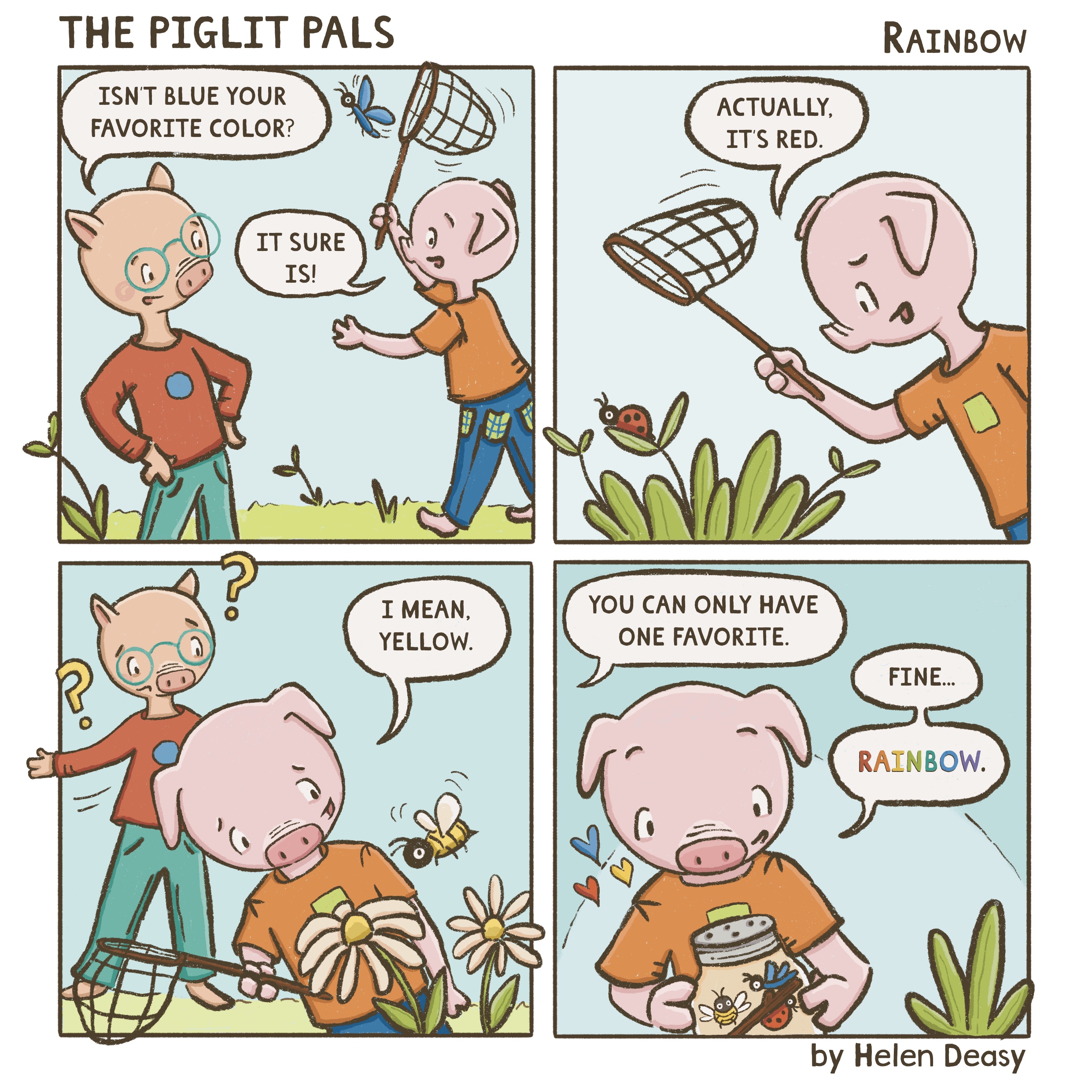 rainbow comic