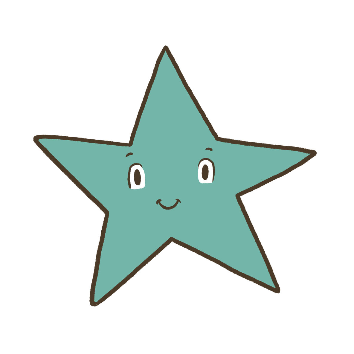 start here star illustration