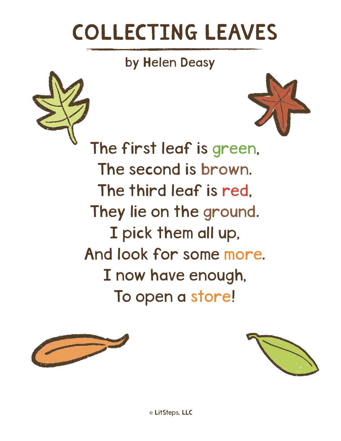 leaf poem link